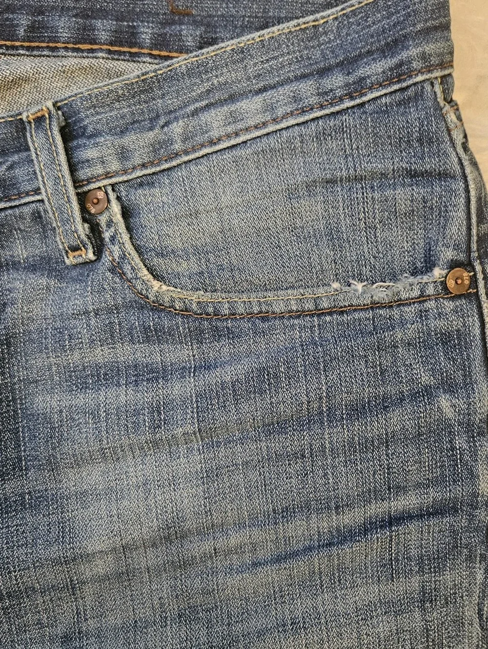 Banana Republic Men's Indigo Bootcut Jeans